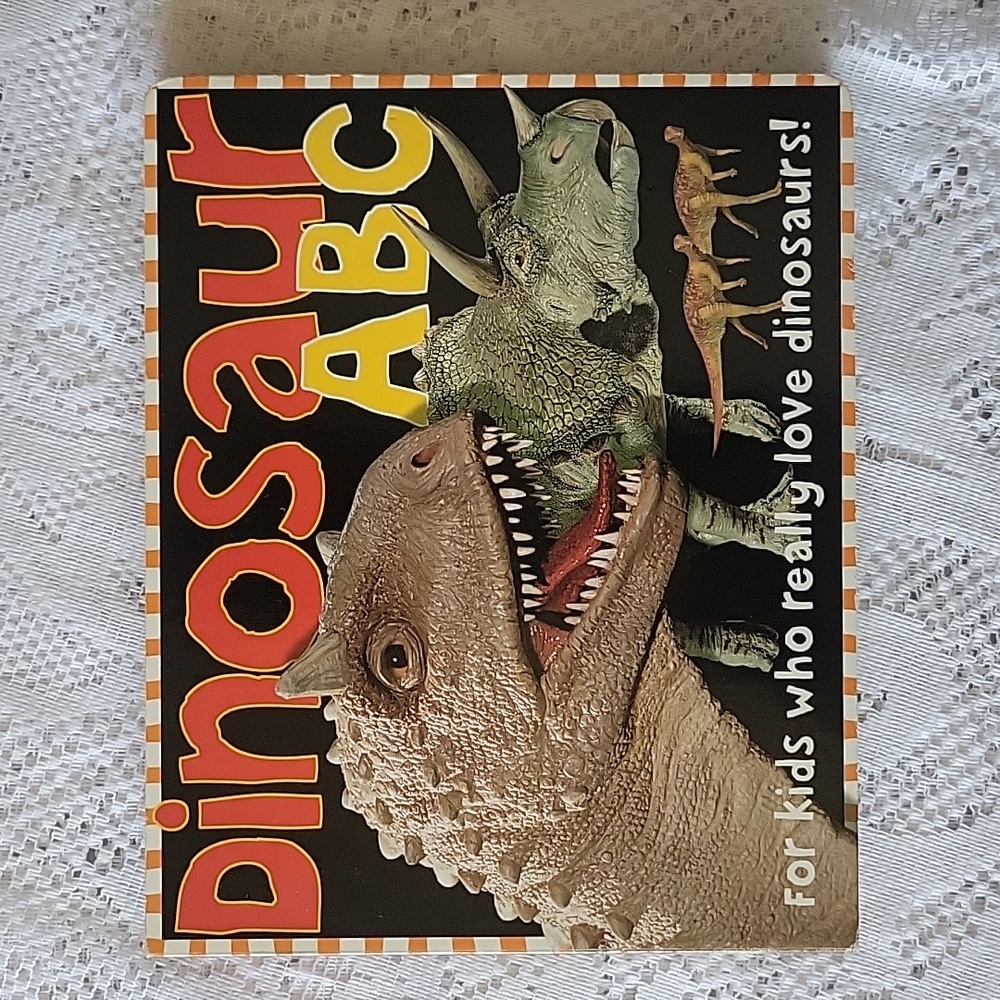 2004 "Dinosaur ABC" Hardcover Book by Simon Mugford